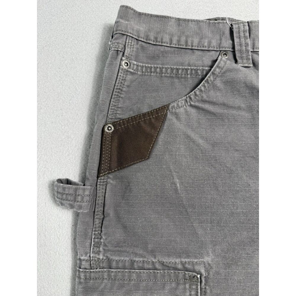 Wrangler Workwear Cargo Shorts Gray Ripstop Men’s Size 40 Utility Hiking Casual - Picture 5 of 16
